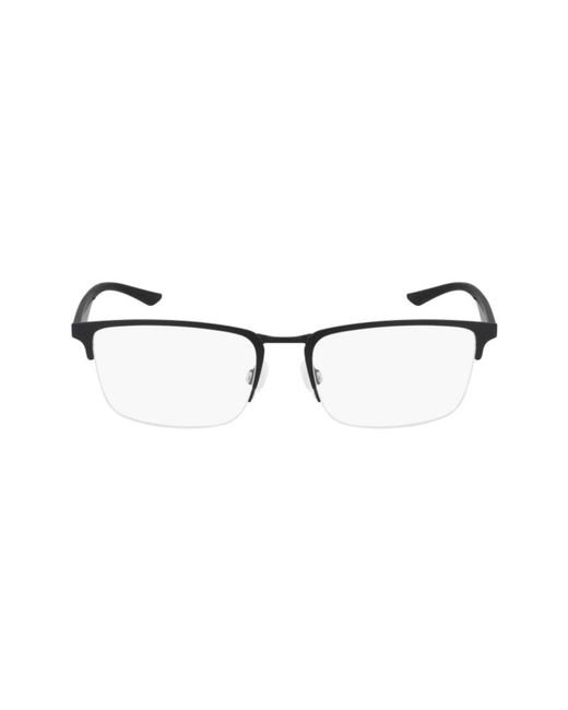 Nike Black 4313 070 Optical Frames Metal Squared Normal Photochromatic for men