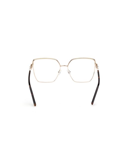 Guess Black Gu50229 058 Optical Frames Metal Squared Normal