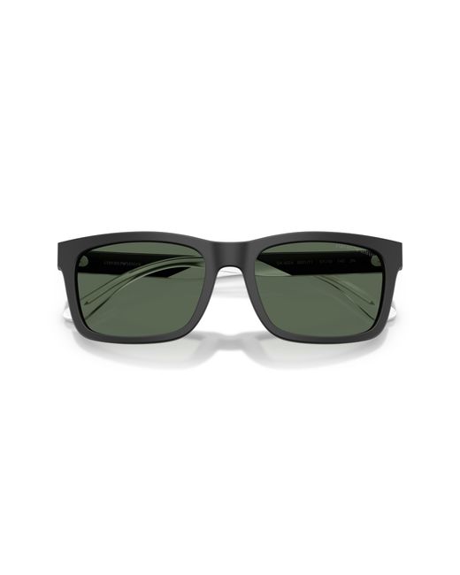 Emporio Armani Black Ea4224 500171 Sunglasses Acetate Squared Normal for men