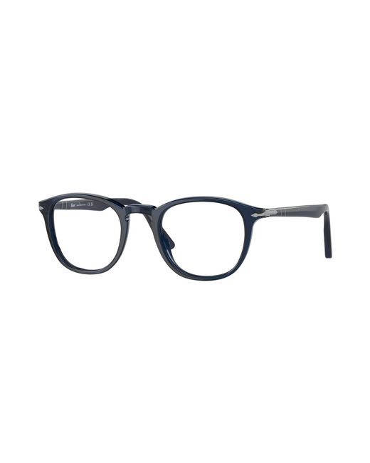 Persol Black Po3143V 1141 Optical Frames Acetate Transparent Round Normal for men
