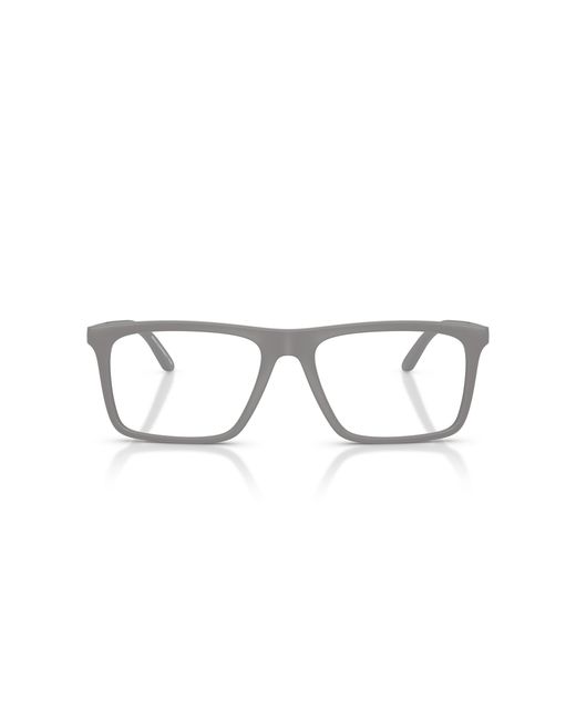 Emporio Armani Black Ea3253 6245 Optical Frames Injected Squared Normal for men
