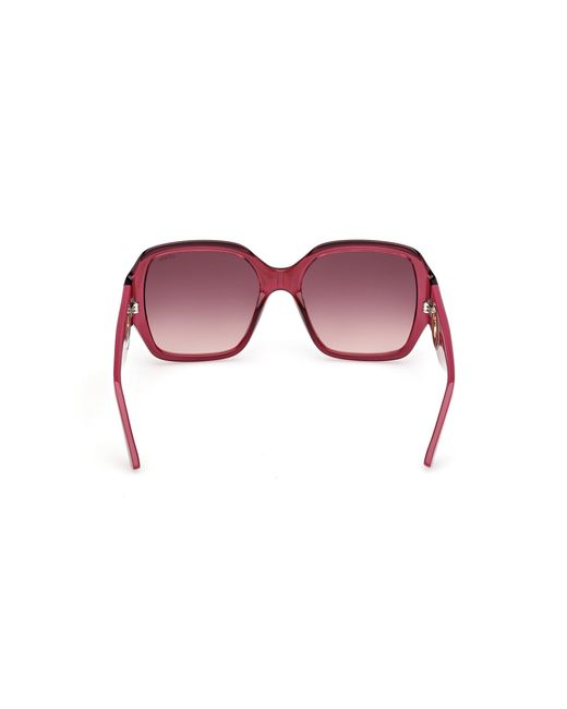 Guess Pink Gu00283 69T Sunglasses Injected Squared Normal
