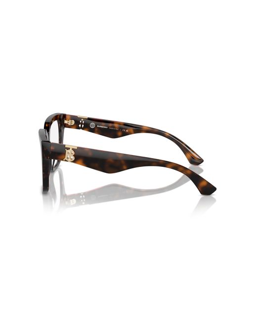Burberry Black Be2403 3002 Optical Frames Acetate Transparent Squared Normal
