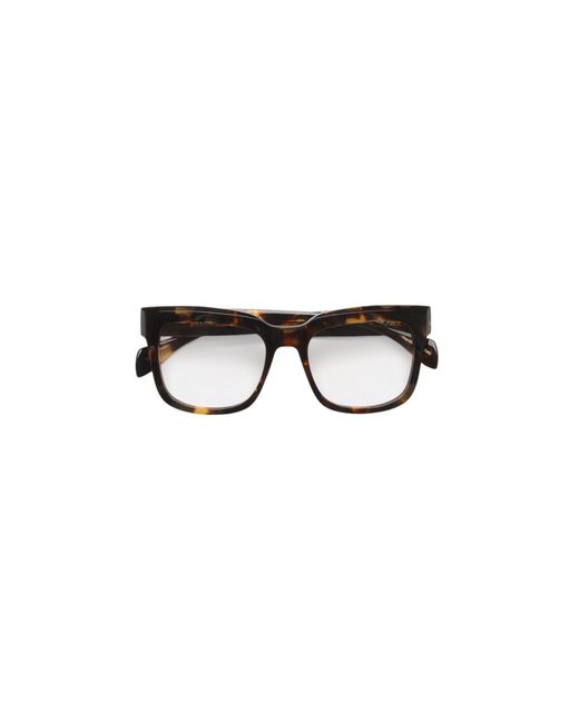 Retrosuperfuture Black Yrf Numero 136 Burnt Optical Frames Acetate Squared