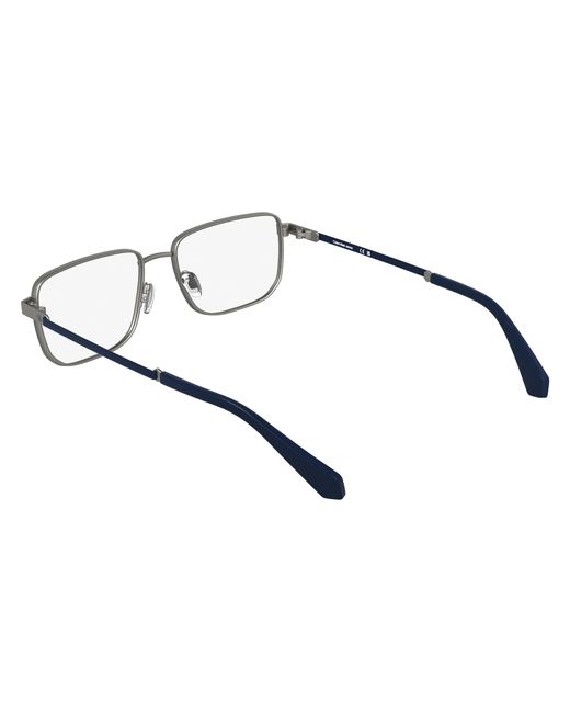 Calvin Klein Black Ckj25210 026 Optical Frames Metal Squared Normal for men