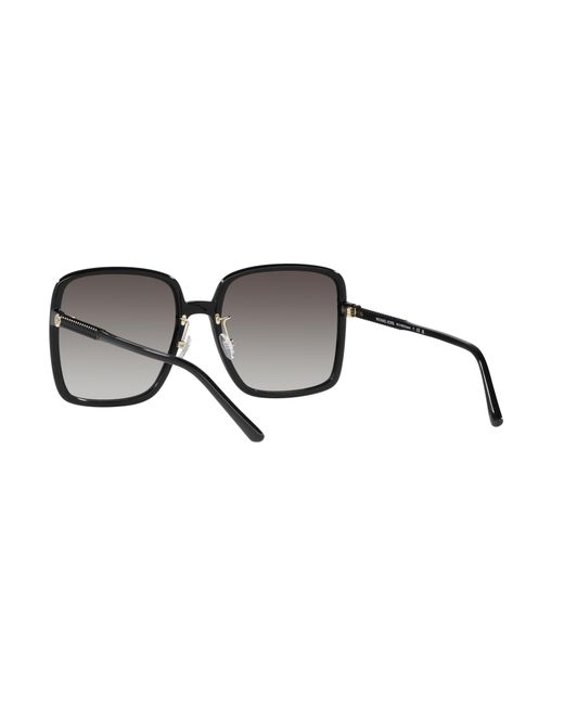Michael Kors Black Mk2189D Osaka 30058G Sunglasses Injected Squared Normal Nuanced