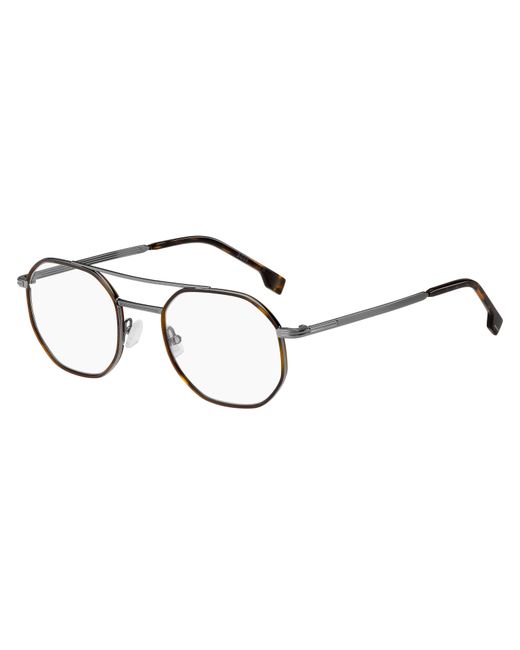 Boss Black Boss 1632 Ekp Optical Frames Steel Geometric for men