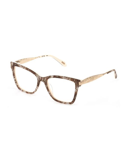 Just Cavalli Black Vjc190 0Xap Optical Frames Acetate Squared