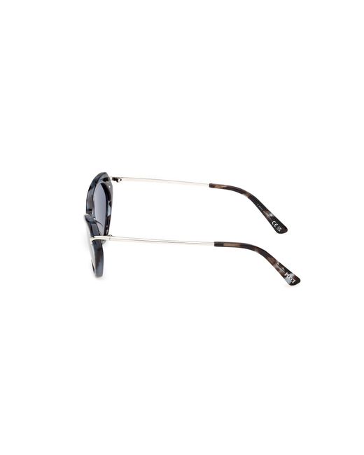 Emilio Pucci Black Ep0251 55V Sunglasses Acetate Cat Eye Normal