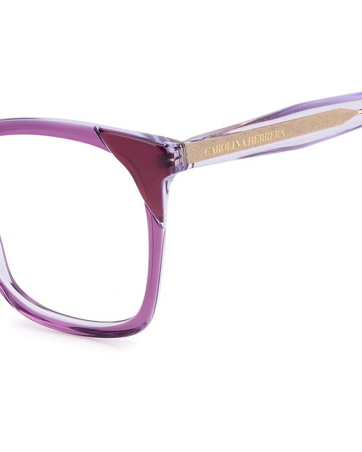 Carolina Herrera Black Her 0290 0T7 Optical Frames Acetate Squared Normal