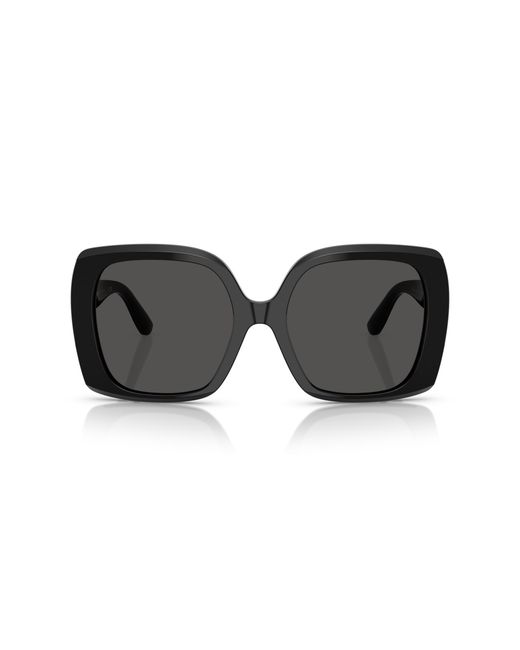 Dolce & Gabbana Black Dg4475 501/87 Sunglasses Acetate Squared Normal