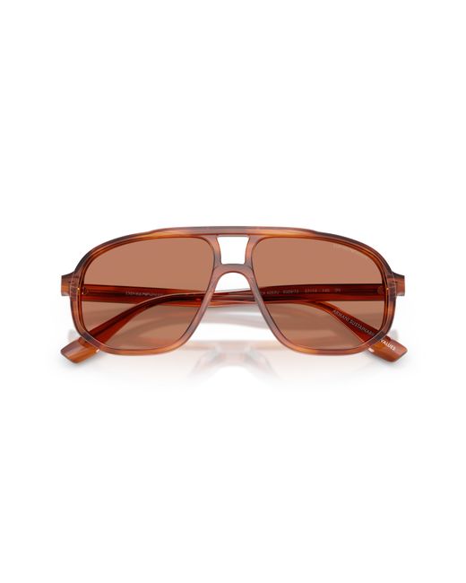Emporio Armani Black Ea4263U 632973 Sunglasses Acetate Pilot Normal for men