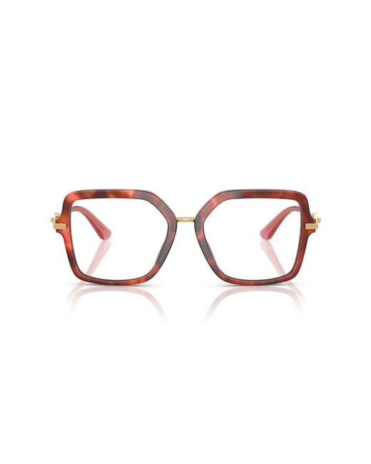 Dolce & Gabbana Black Dg3396 3444 Optical Frames Acetate Transparent Squared Normal