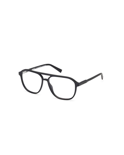 Timberland Black Tb50067 002 Optical Frames Injected Squared Normal for men