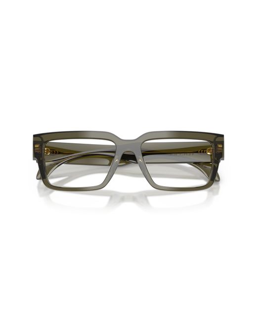 Versace Black Ve3374U 5542 Optical Frames Acetate Transparent Squared Normal for men