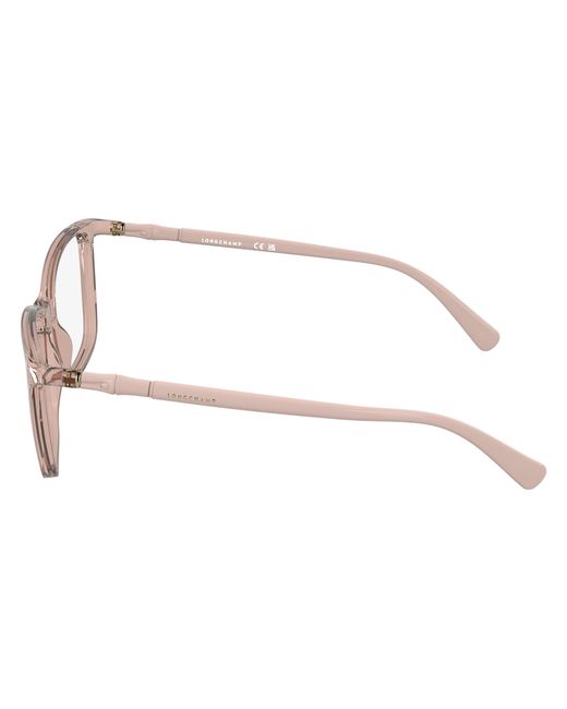 Longchamp Black Lo2801 610 Optical Frames Bio-Injected Squared Normal