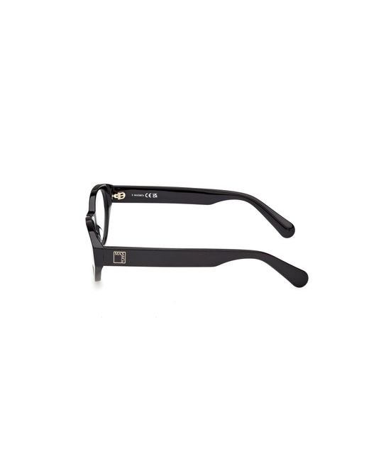 MAX&Co. Black Mo5214 001 Optical Frames Acetate Round Normal
