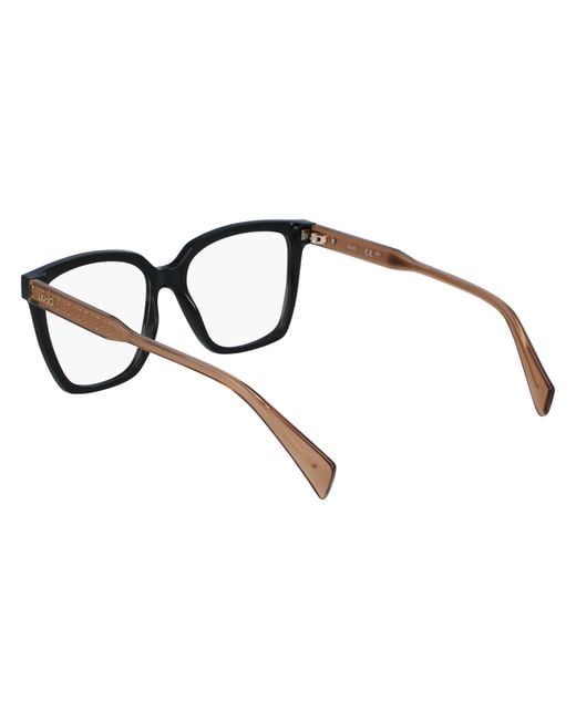 Liu Jo Black Lj2803 001 Optical Frames Injected Squared Normal Normal