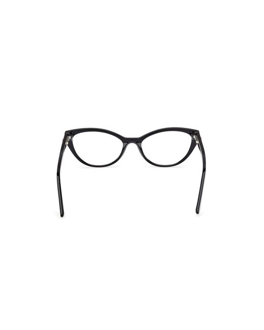 Guess Black Gu50236 001 Optical Frames Acetate Cat Eye Normal