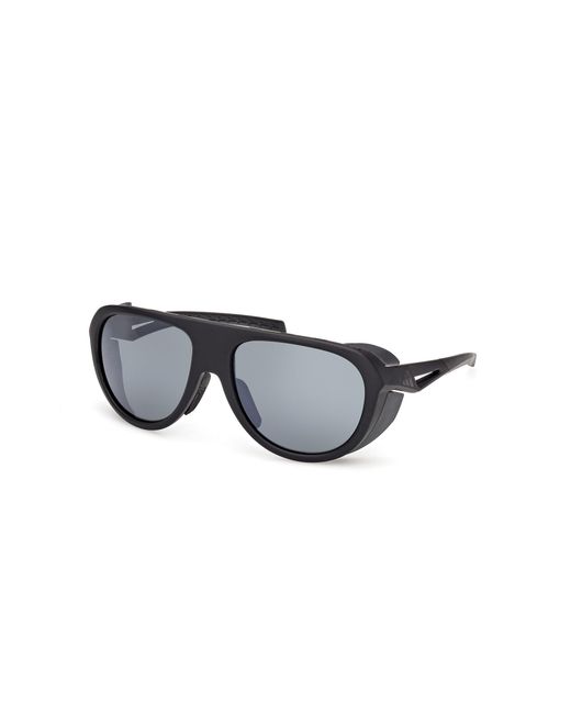 Adidas Originals Black Sp0110 02D Sunglasses Injected Smoke Pilot Polarized