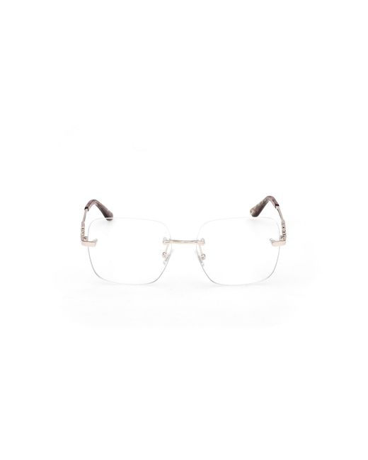 Guess Black Gu50319 033 Optical Frames Metal Squared Normal
