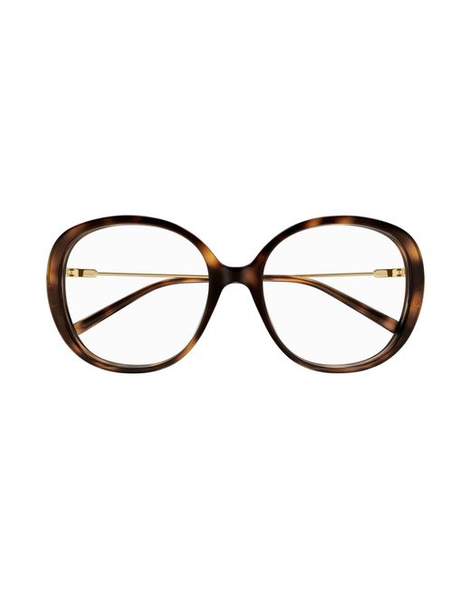 Chloé Black Ch0172O 002 Optical Frames Acetate Transparent Round