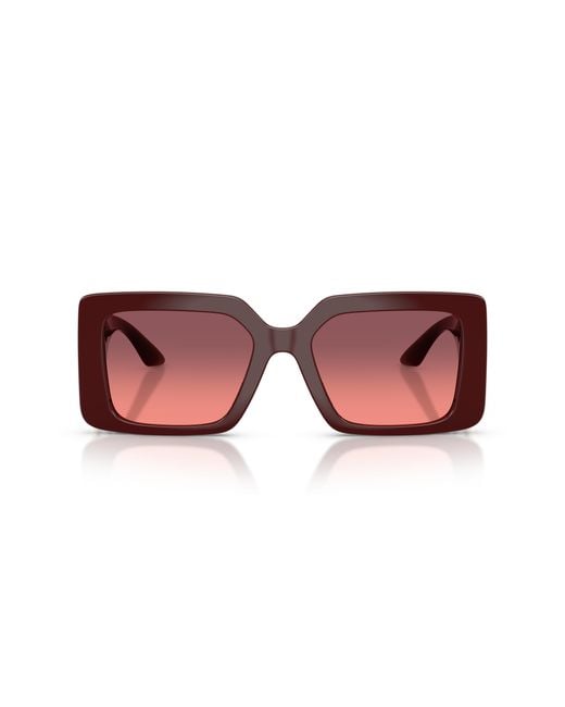Versace Black Ve4505U 538120 Sunglasses Injected Squared Normal Nuanced
