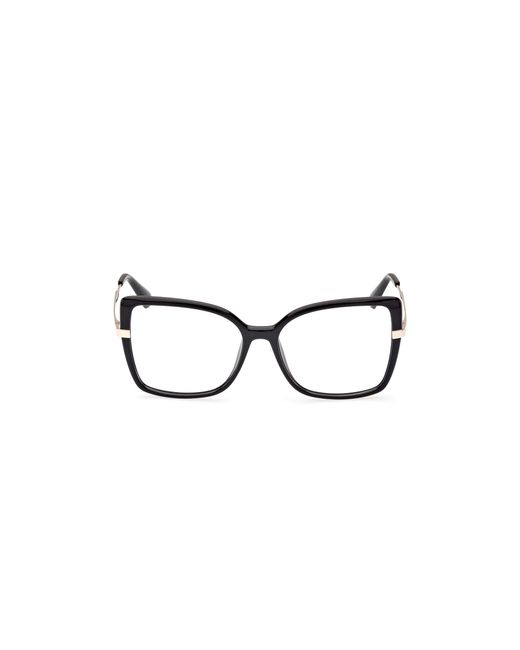 MAX&Co. Black Mo5078 001 Optical Frames Injected Butterfly Normal