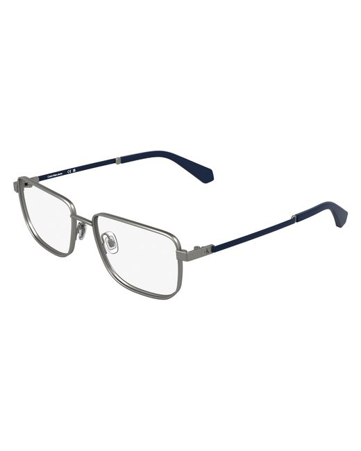 Calvin Klein Black Ckj25210 026 Optical Frames Metal Squared Normal for men