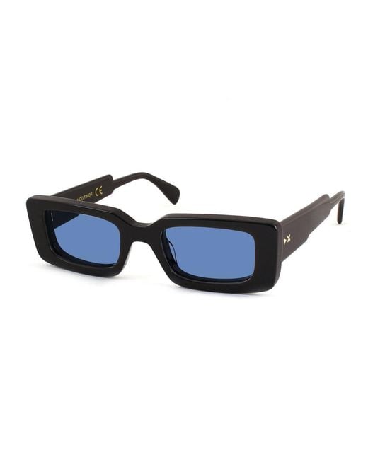 Xlab Blue Timor Sunglasses Acetate Light Squared Polarized