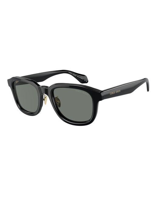 Giorgio Armani Black Ar8206 6060/1 Sunglasses Acetate Squared Normal for men