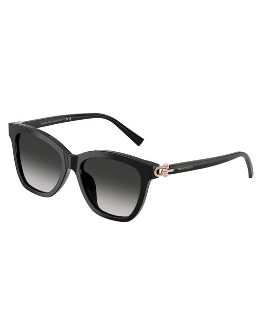 Tiffany & Co Black Tf4241D 80013C Sunglasses Acetate Squared Normal Shaded