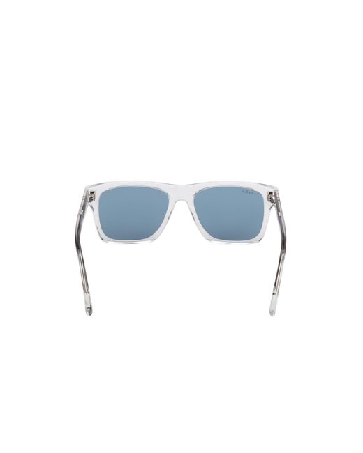 Web Blue We0382 26V Sunglasses Acetate Squared Normal for men