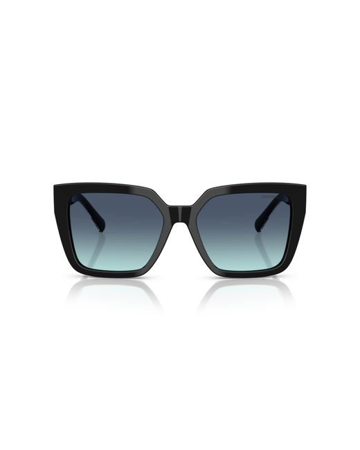 Tiffany & Co Black Tf4235 83429S Sunglasses Acetate Squared Normal Shaded