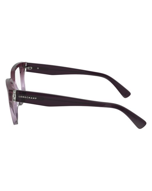 Longchamp Black Lo2733 500 Optical Frames Acetate Squared Normal Normal