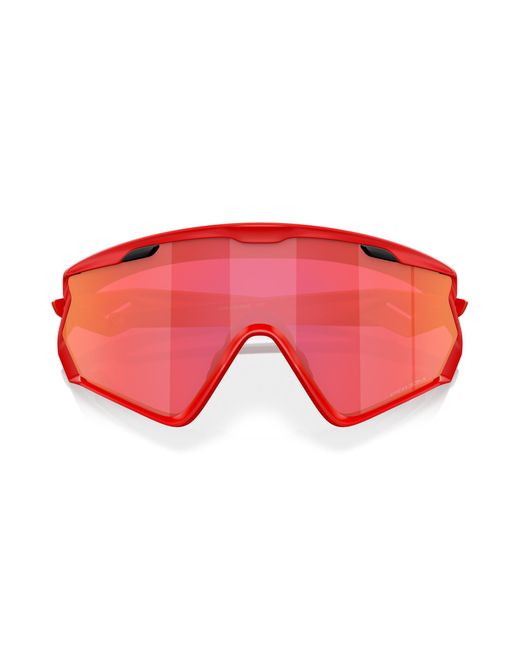 Oakley Red Oo9418 Wind Jacket 2.0 941825 Sunglasses O_Matter Mask Normal Prizm for men