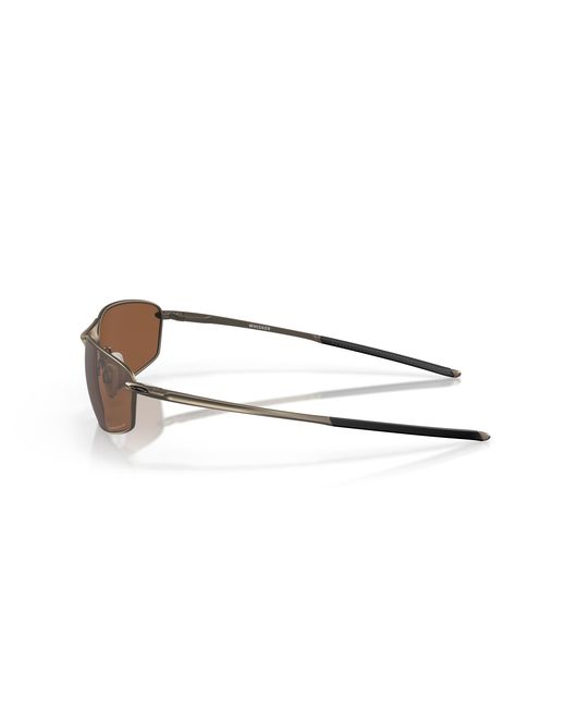Oakley Black Oo4141 Whisker 414113 Sunglasses Metal Copper Round Polarized Prizm for men