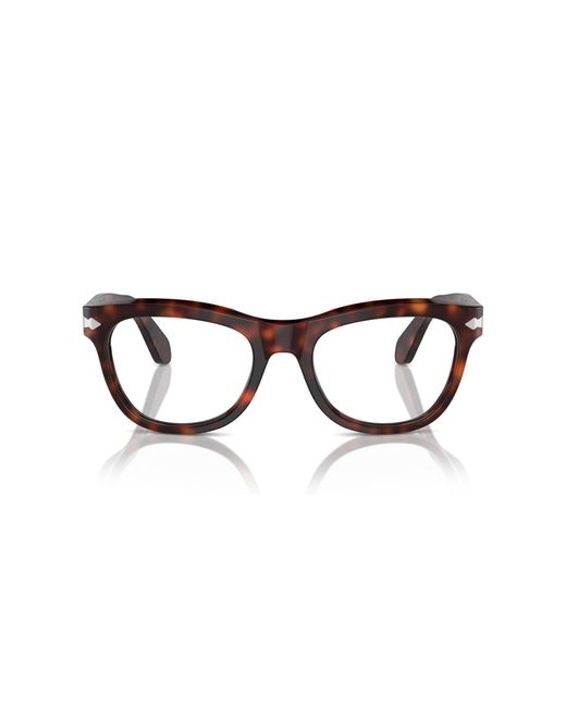 Persol Black Po0086V 24 Optical Frames Acetate Transparent Pillow Normal