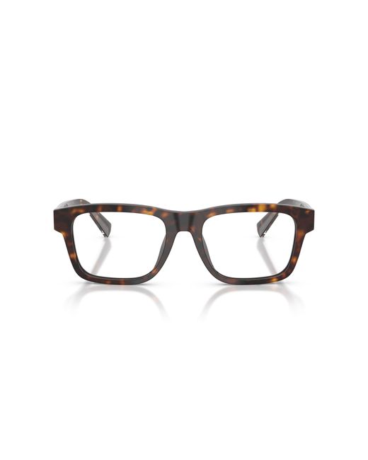 Dolce & Gabbana Black Dg3446 502 Optical Frames Acetate Transparent Squared Normal for men