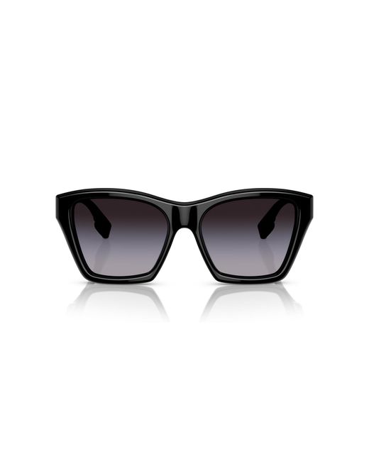 Burberry Black Be4391 Arden 30018G Sunglasses Acetate Squared Normal Shaded