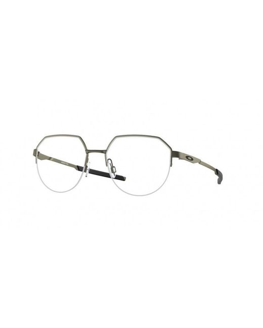 Oakley Black Ox3247 Inner Foil 324702 Optical Frames Metal Round for men