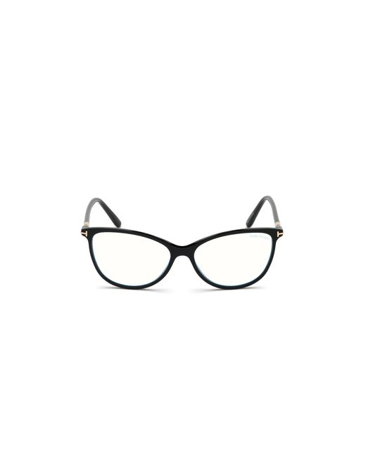 Tom Ford Black Ft5616-B 052 Optical Frames Acetate Squared Normal Anti Light