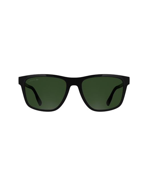Lacoste Black L6078S 001 Sunglasses Bio-Injected Squared Normal for men