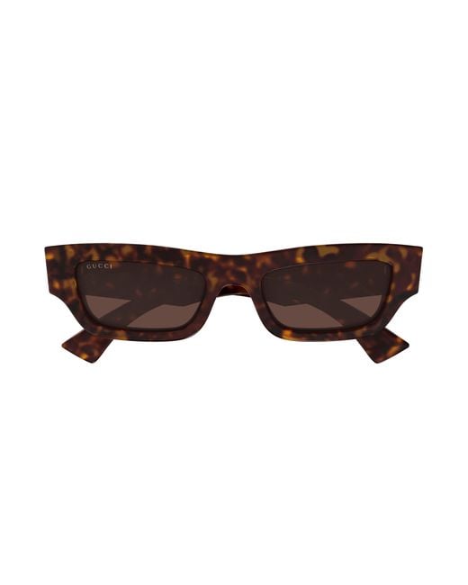 Gucci Black Gg1839S 002 Sunglasses Acetate Squared for men
