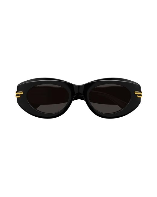 Bottega Veneta Black Bv1322S 001 Sunglasses Acetate Round