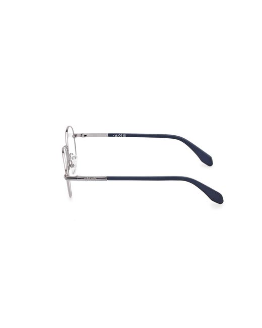 Adidas Black Or5090 014 Optical Frames Metal Round Normal