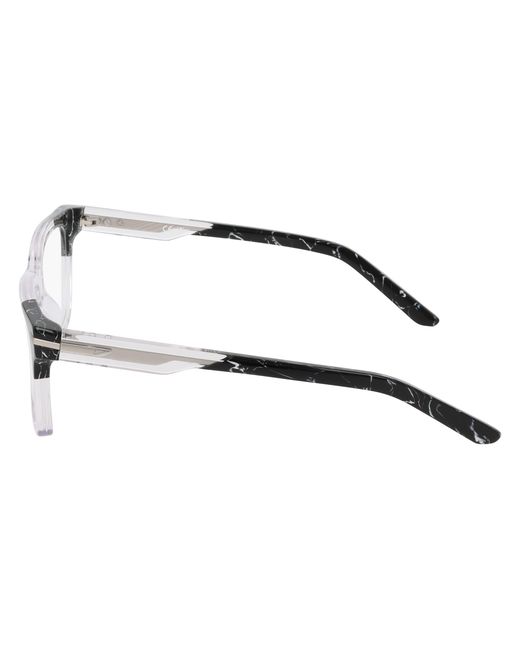 Nike Black 7178 900 Optical Frames Acetate Squared Normal for men