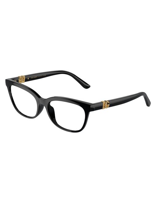 Dolce & Gabbana Black Dg5106U 501 Optical Frames Injected Transparent Butterfly Normal