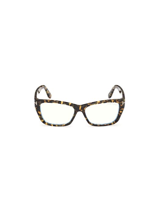 Tom Ford Black Ft6132-B 055 Optical Frames Acetate Butterfly Normal