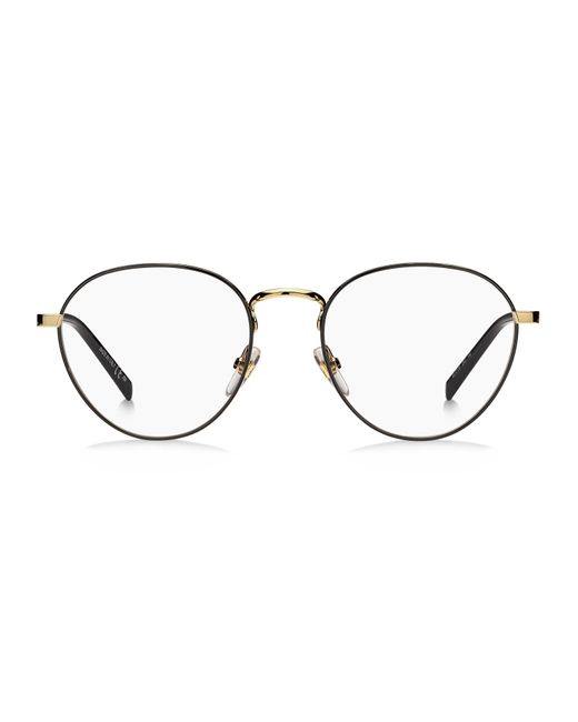 Givenchy Black Gv 0139 2M2 Optical Frames Metal Round